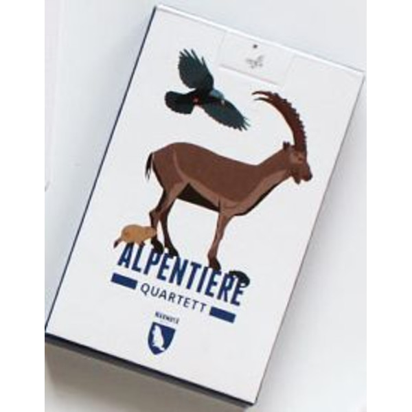 Marmota Maps Jogo de cartas Quarteto de Animais Alpinos