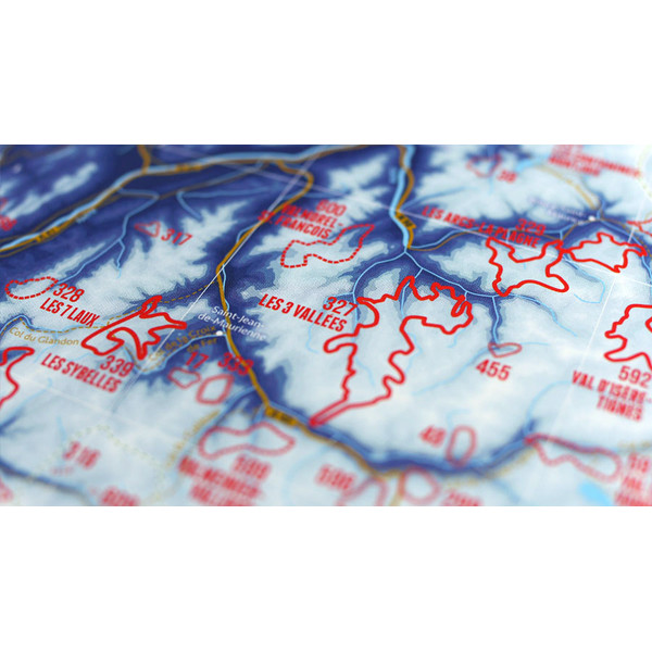 Marmota Maps Mapa alpino 609 áreas de esqui