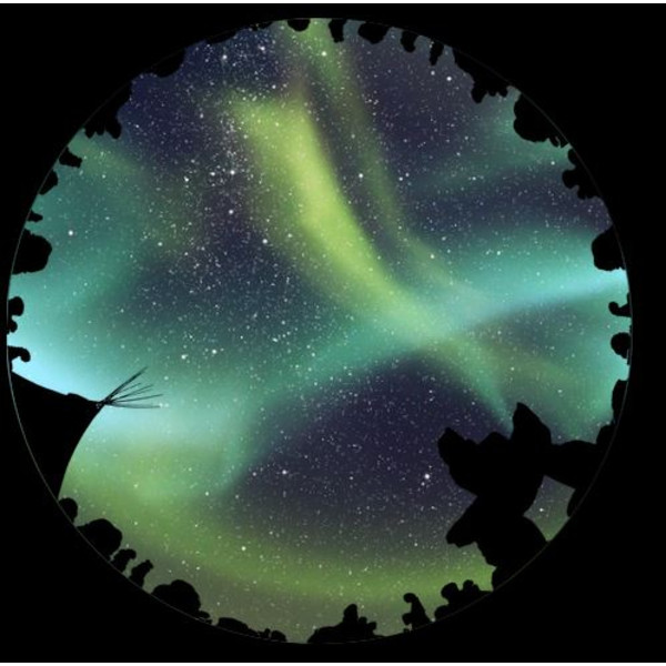 astrial Deslize para o Planetário Homestar da Sega Aurora Australis Scenic