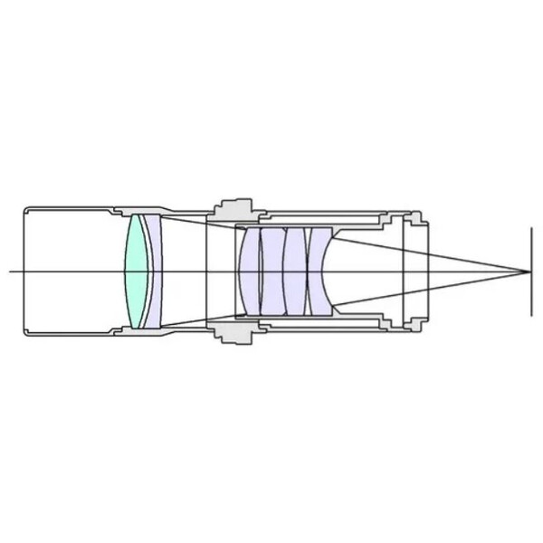 BORG Refrator apocromático AP 55/200 55FL OTA Set