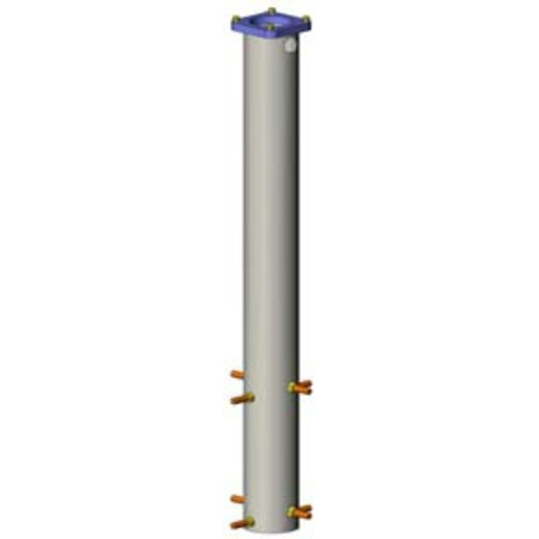 euro EMC Coluna de 800 mm para fixação em betão S130