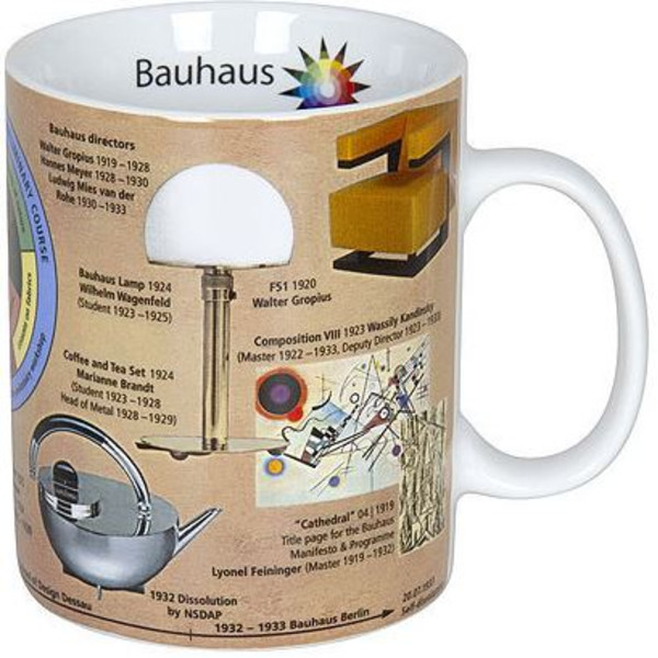 Könitz Chávena Mugs of Knowledge Bauhaus (English)