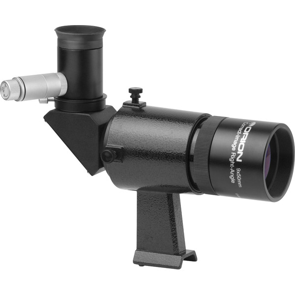 Orion Luneta buscadora 9x50 com visão angular e correção de imagem, Iluminação