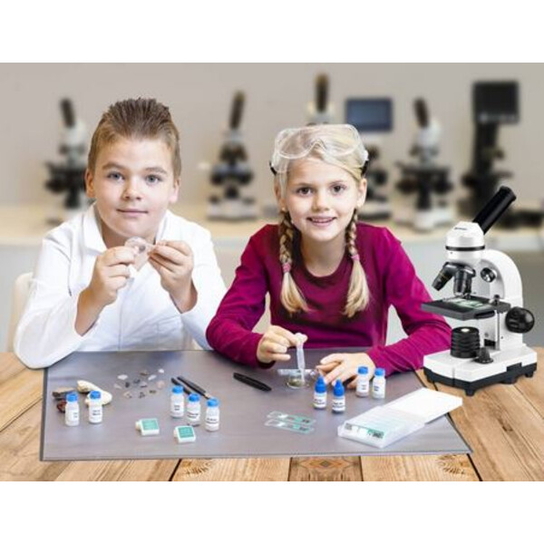Bresser Junior Conjunto de acessórios para Microscópios inteligentes com códigos QR
