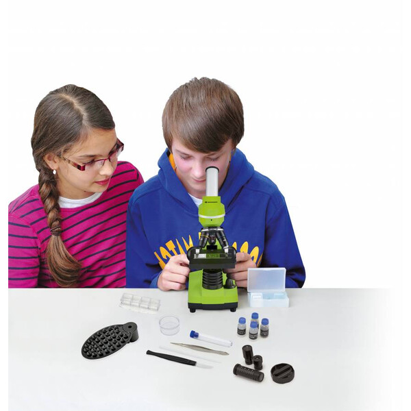 Bresser Junior Microscópio Biolux SEL green