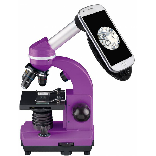 Bresser Junior Microscópio Biolux SEL violeta