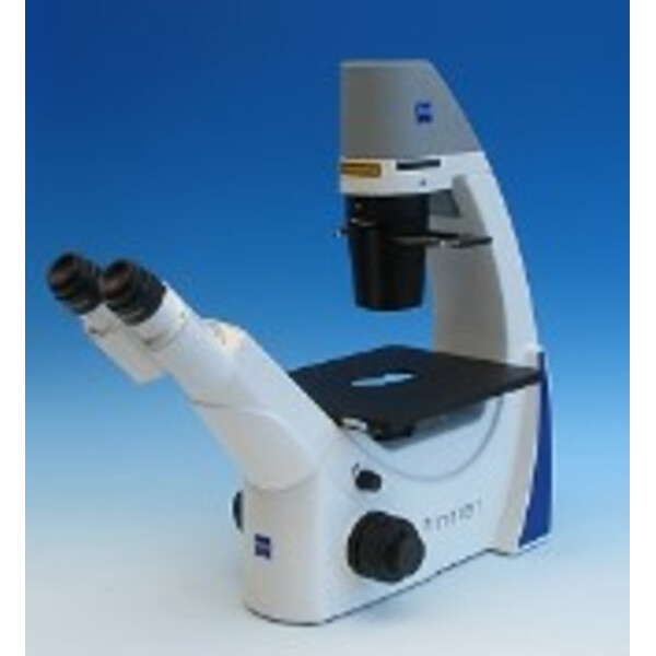 ZEISS Microscópio invertido Primovert bino Ph 0, Ph1, 40x, 100x, 200x, Cond 0.3