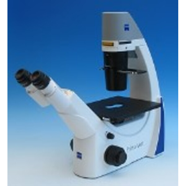 ZEISS Microscópio invertido Primovert bino Ph1, Ph2, 40x, 100x, 200x, 400x, Cond 0.4