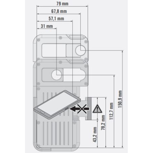 Swarovski Adaptador de Smartphone VPA Variabler Phone Adapter