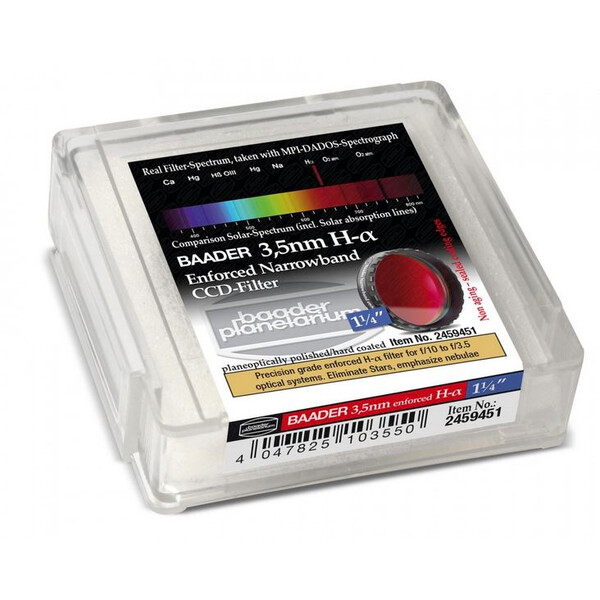 Baader Filtro Ultra-Narrowband 3.5nm H-alpha 1.25"