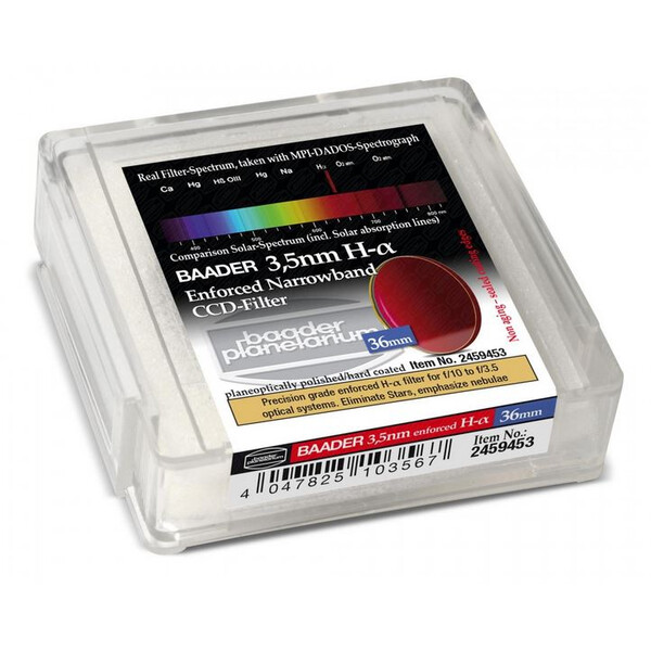 Baader Filtro Ultra-Narrowband 3.5nm H-alpha 36mm