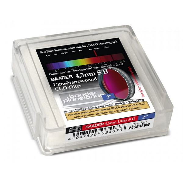 Baader Filtro Ultra-Narrowband 4.5nm S II CCD-Filter 2"