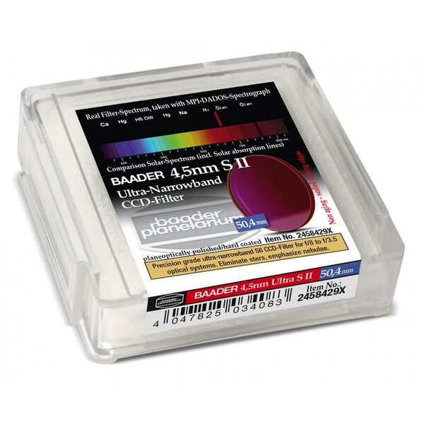 Baader Filtro Ultra-Narrowband 4.5nm S II 50.4mm