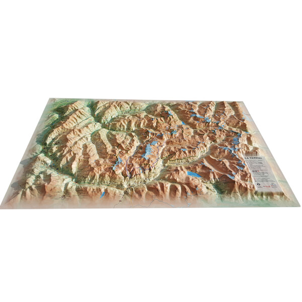 3Dmap Mapa regional La Vanoise