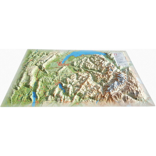 3Dmap Mapa regional La Haute Savoie