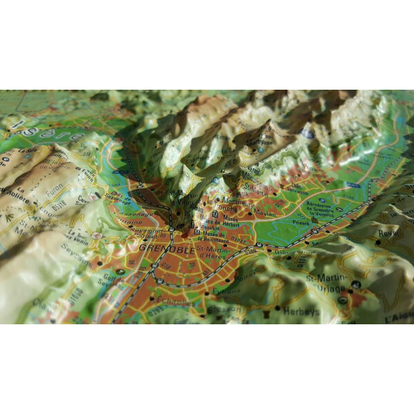 3Dmap Mapa regional Vercors-Chartreuse