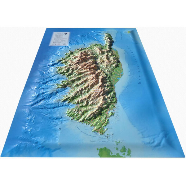 3Dmap Mapa regional La Corse