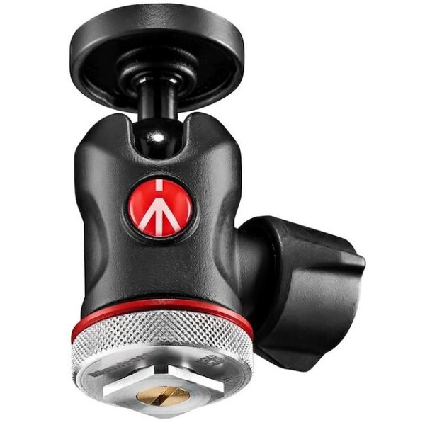 Manfrotto Cabeça esférica para tripé MH492LCD-BH Micro with hot shoe