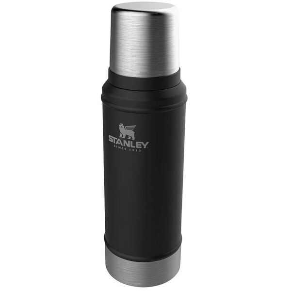 Stanley Garrafa térmica Classic de 0,75 litros preta