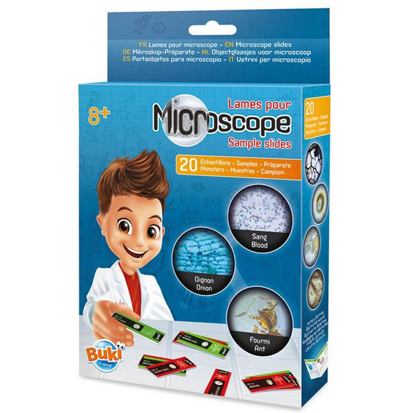 Buki Lâminas preparadas para microscópio