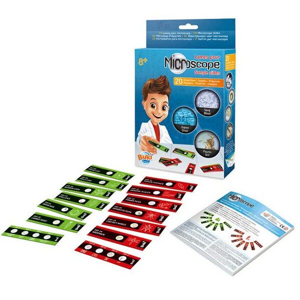 Buki Lâminas preparadas para microscópio