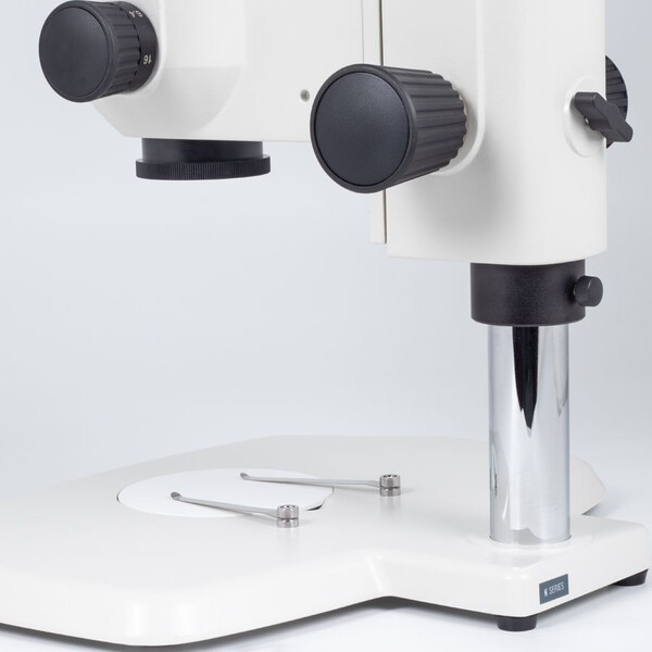 Motic Microscópio estéreo com zoom K-500P, Binóculo, CMO, sem Iluminação, 6x-40x