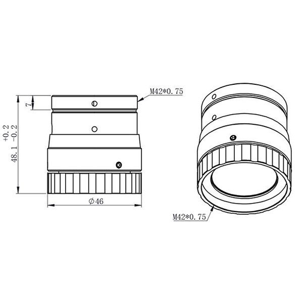 ZWO Focador helicoidal de 1,25"