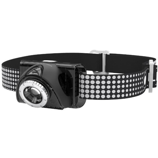 LED LENSER Lanterna para cabeça SEO7R preto