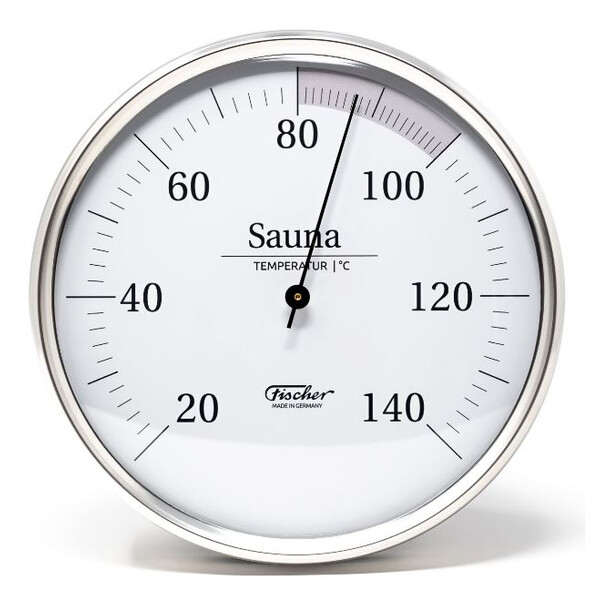 Fischer Estação meteorológica Sauna-Thermometer 13cm