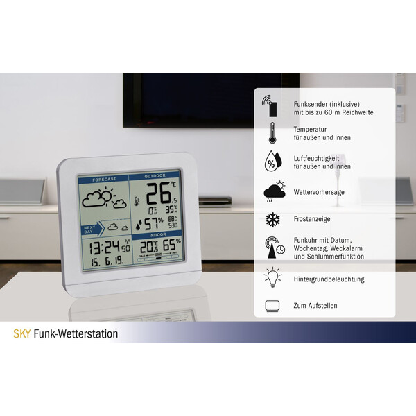 TFA Estação meteorológica Weather Station Sky white