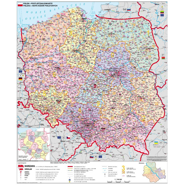 Stiefel Mapa Polônia