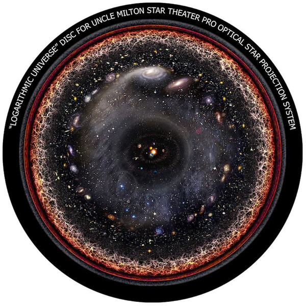 Omegon Diapositivo para o Star Theater Pro com motivo Universo