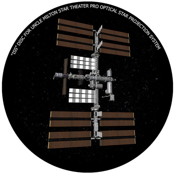 Omegon Dia für das Star Theater Pro mit Motiv ISS