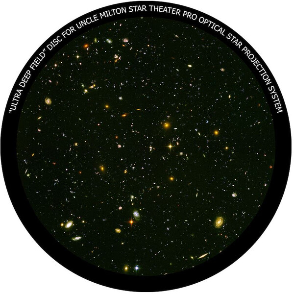 Omegon Diapositivo para o Star Theater Pro com motivo Ultra Deep Field