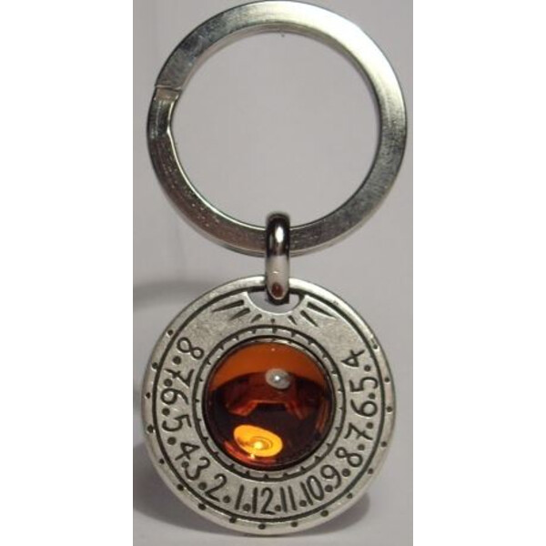 Ragalaxys Porta-chaves Saturn Sundial Topaz