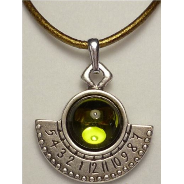 Ragalaxys Colar Hypatia Sundial Apple Green