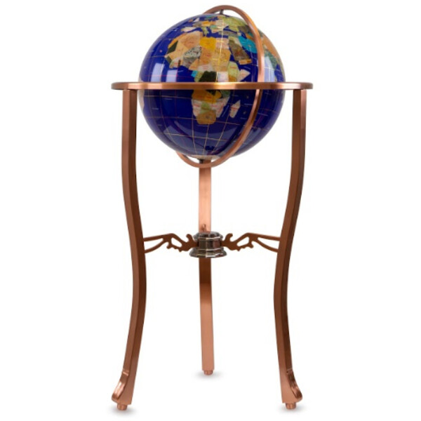 Pretty Decor Globo com pedestal Montezuma 33cm blue