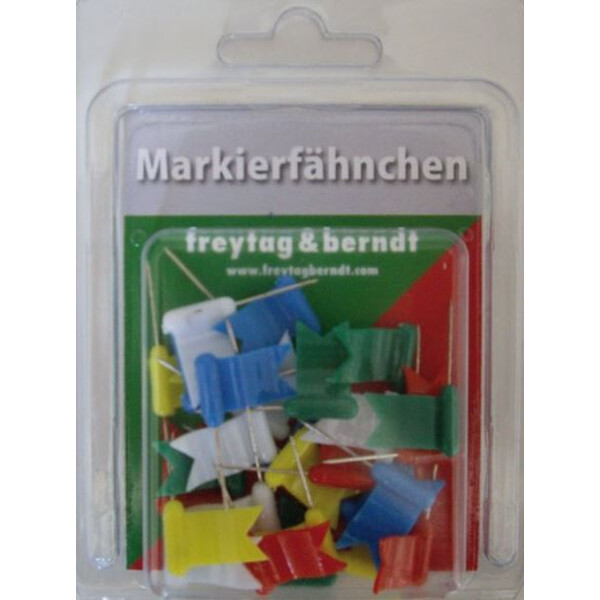 freytag & berndt Marcador de bandeiras ondulantes de cores mistas 30 unidades