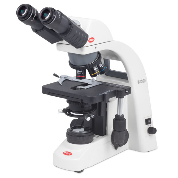Motic Microscópio BA310, LED, 40x-400x (sem 100x), bino