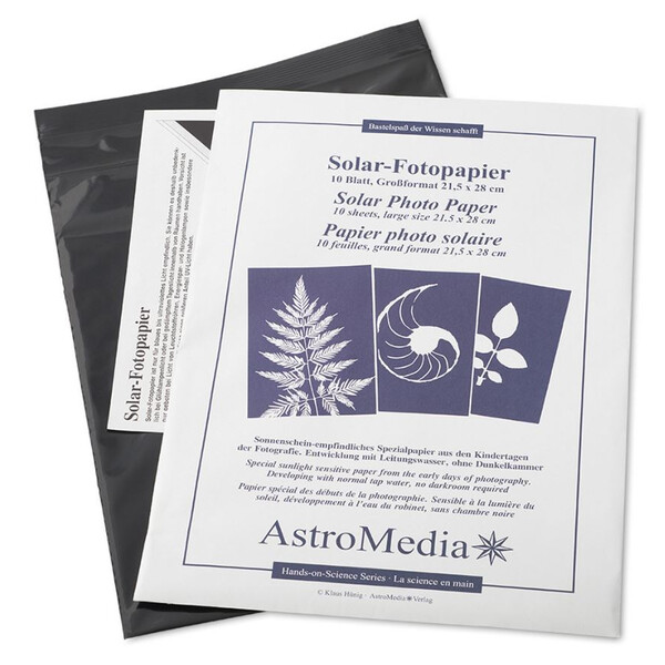 AstroMedia Kit sortimento O papel fotográfico solar 21,5 x 28 cm