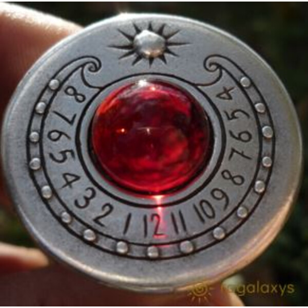 Ragalaxys Relógio de sol em cortiça Bacchus vermelho