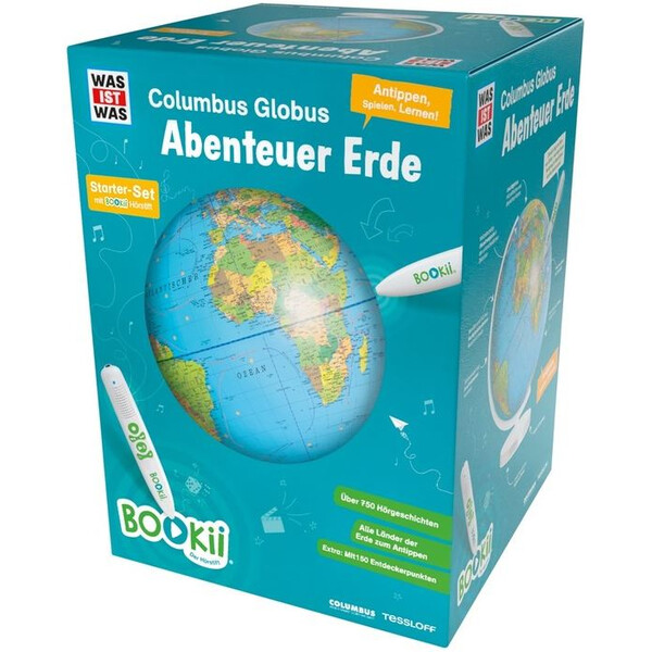 Tessloff-Verlag Globos para crianças BOOKii Globus mit Stift 34cm