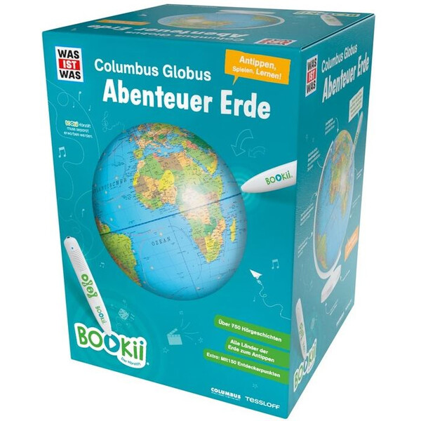 Tessloff-Verlag Globos para crianças Globo BOOKii (sem caneta) 34cm