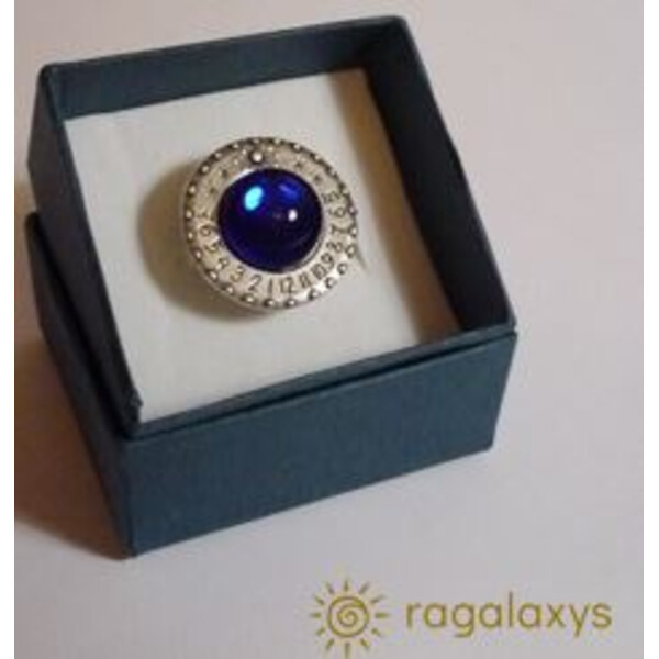 Ragalaxys Sundial Ring Saturn Red