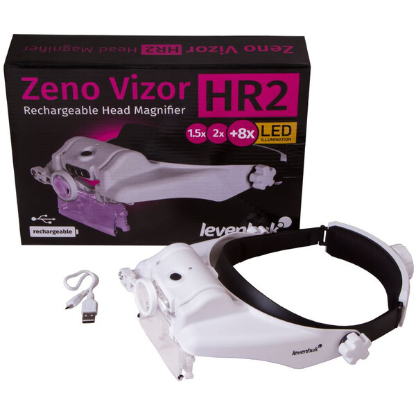 Levenhuk Lupa Zeno Vizor HR2 rechargeable