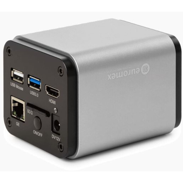 Euromex Câmera UHD-4K, VC.3040, color, CMOS, 1/1.8", 8MP, HDMI, WIFI, Ethernet, USB3