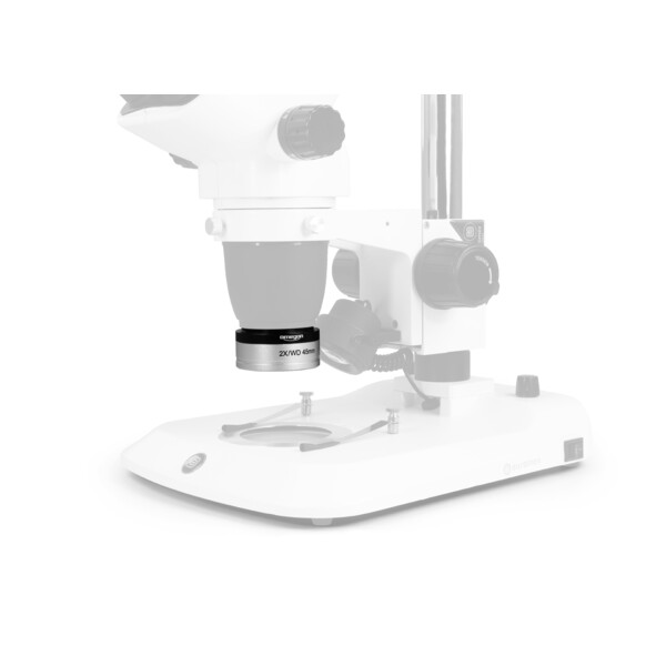 Omegon objetivo Mikroskop-Vorsatzlinse 2.0x mit Adapter