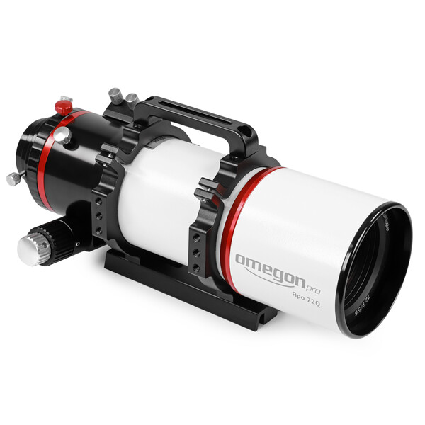 Omegon Refrator apocromático Pro APO AP 72/400 Quintuplet OTA + Relatório de teste