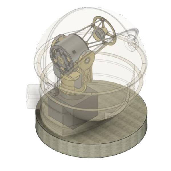 ScopeDome Observatório Clamshell 3M