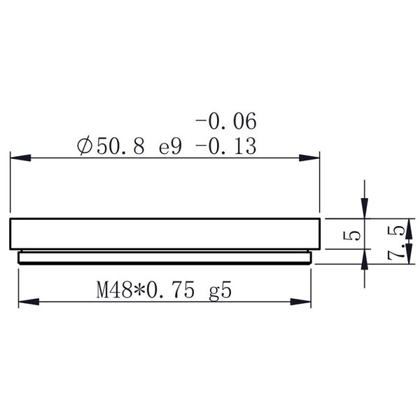 ZWO Conjunto de filtros LRGB de 2"